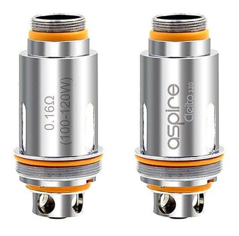 5 x Aspire Cleito 0.16 Ohm Coils